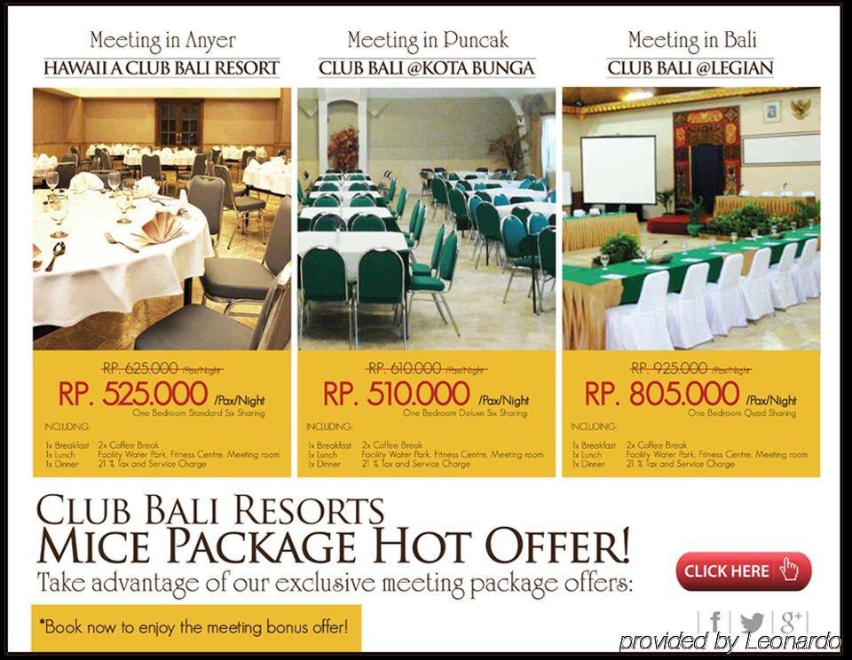 צ'יפאנאס Club Bali Suites At Kota Bunga מראה חיצוני תמונה